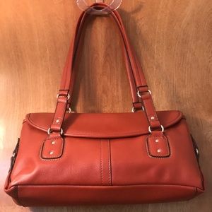 Burnt orange Relic purse